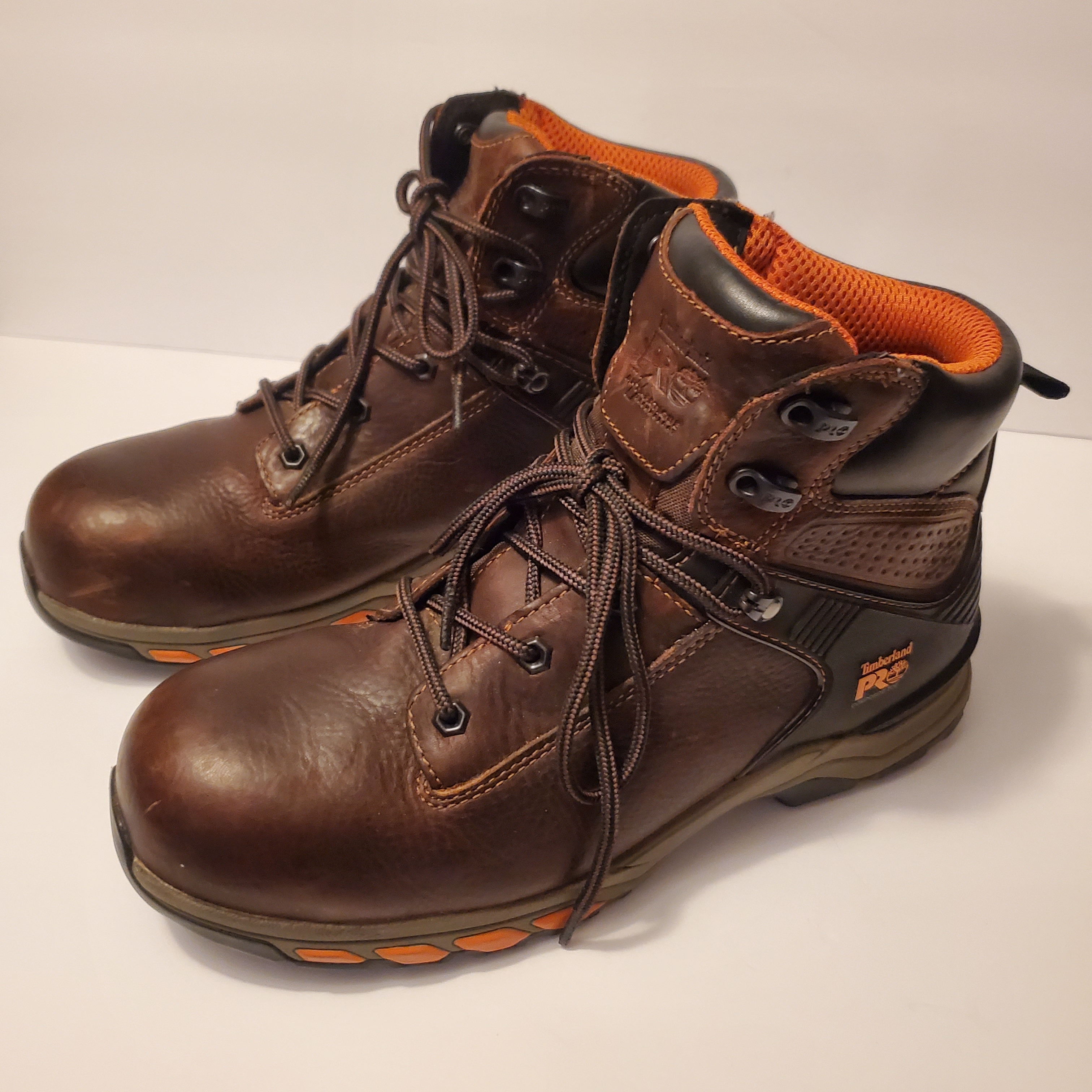 Timberland Pro Hypercharge Composite Toe Waterproof 6" Work Boots Size 10.5 W/L